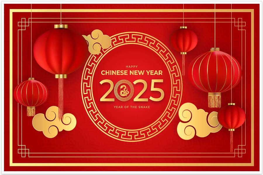 Thông báo ngày lễ Chinese Năm mới 2025